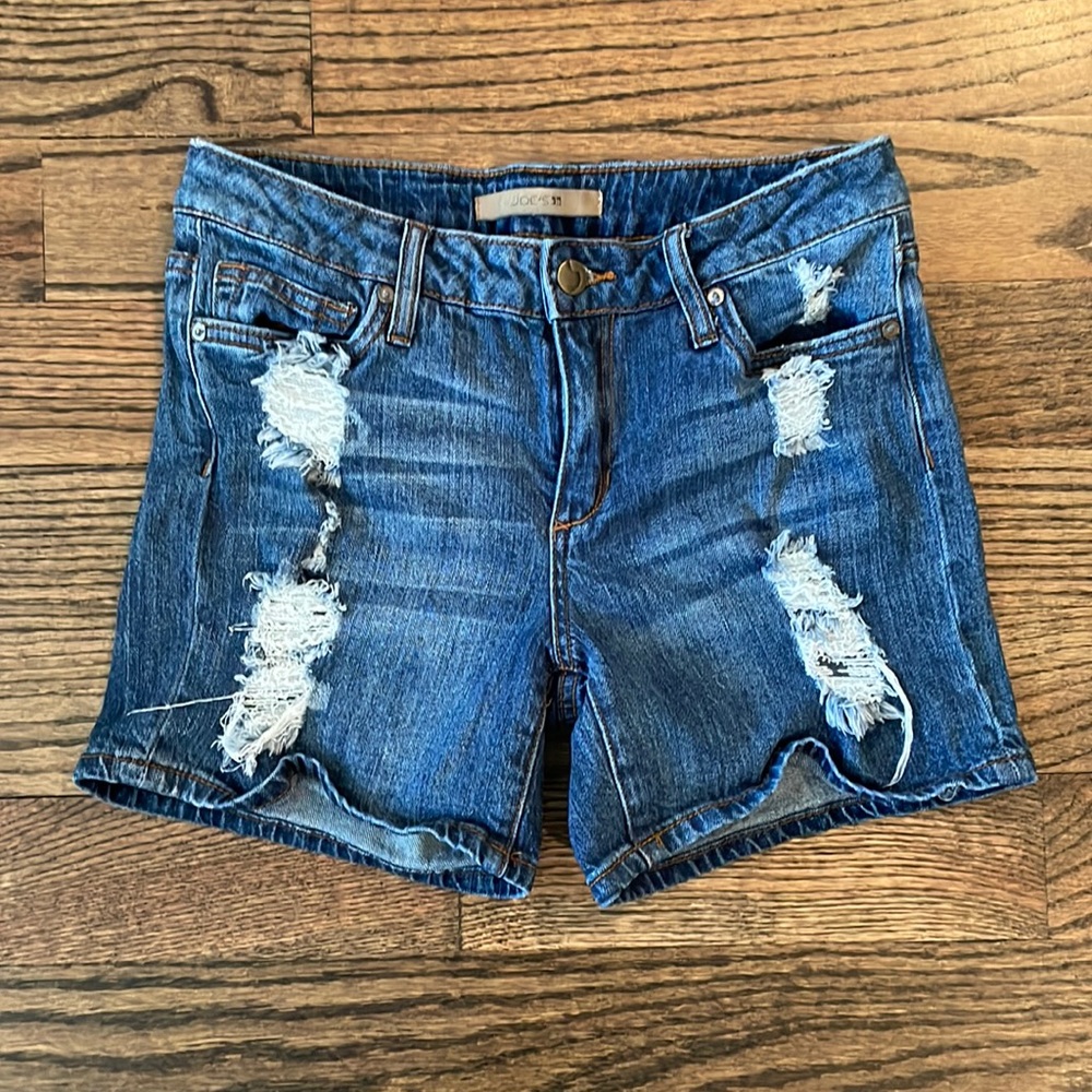 Joe’s Jeans blue jean shorts